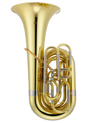 JTU1110 4-Valve 4/4 Tuba - Lacquered Brass w/ Case