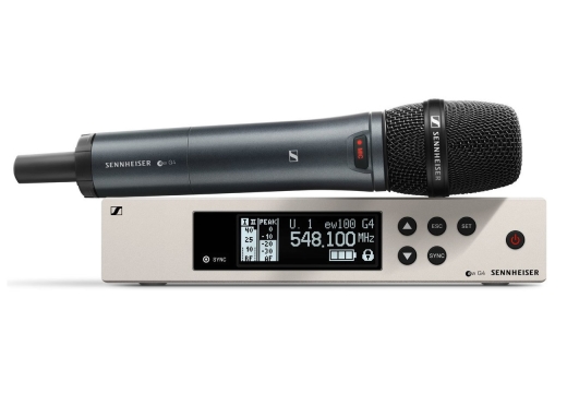 Ensemble vocal sans fil EW 100 G4-835-S, 566-608 MHz