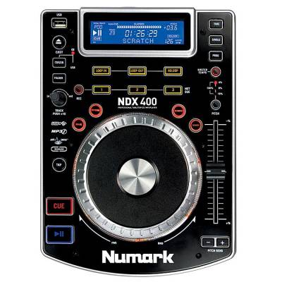 NDX400 - Tabletop CD Player with Scratching