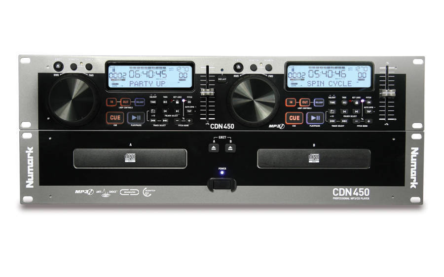 CDN450 - Dual Deck Rackmount MP3/CD Player