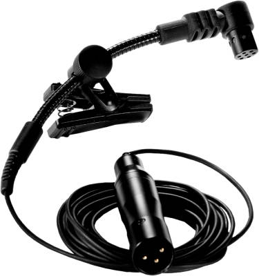 Microphone  condensateur compact  pince pour instrument