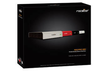 ROCPRO 850 Desktop/Mobile Hard Drive - 500GB in Silver