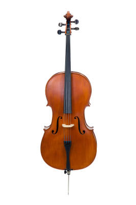 Ensemble de luxe de violoncelle -  4/4 avec tui et archet en fibre de carbone