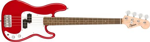Mini P Bass, touche de laurier - Dakota Red
