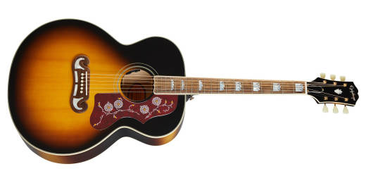 Guitare J-200 Masterbilt Inspired by Gibson - Vintage Sinburst veilli