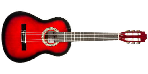 Guitare classique - Format 3/4 - Rouge