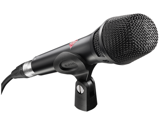 Microphone  condensateur KMS105 pour le studio et la scne avec support (noir)