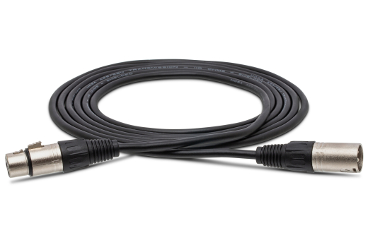 DMX512 Cable, XLR3M to XLR3F, 25 ft