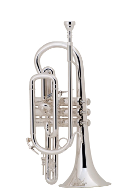 184SML Stradivarius Series Bb Cornet - Silver-Plated