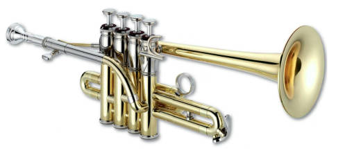 1700L - Trompette piccolo Bb/A professionnelle - Vernis