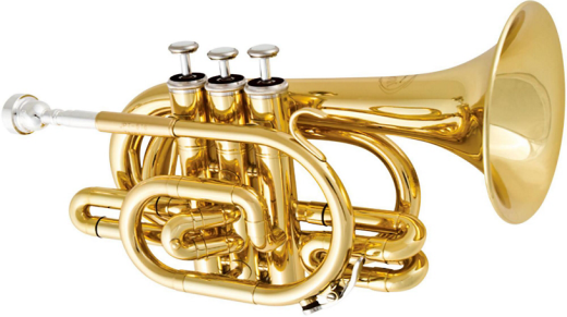 Srie JTR710 - Trompette de poche en Sib - Lacque