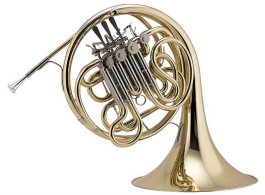 Double Bb/F French Horn, Geyer Wrap w/Case