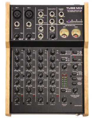 TubeMix 5-Channel Recording Mixer with USB and Assignable 12AX7 Tube