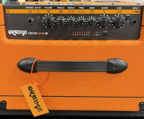 Store Special Product - Orange Amplifiers - CRUSH BASS 50