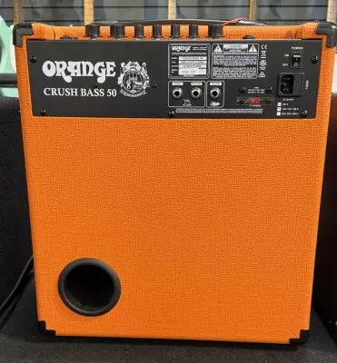 Store Special Product - Orange Amplifiers - CRUSH BASS 50
