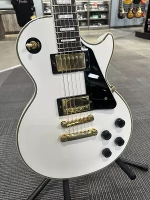 Store Special Product - EPIPHONE LP CUSTOM ALPINE WHITE