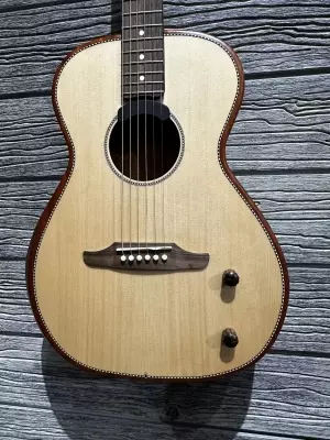 Store Special Product - FENDER HIGHWAY PARLOR NAT RW W/GB