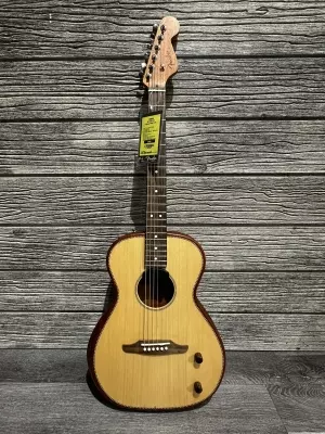 Store Special Product - FENDER HIGHWAY PARLOR NAT RW W/GB
