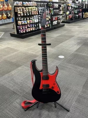 Store Special Product - IBANEZ GIO RG BLACK FLAT RED/PG