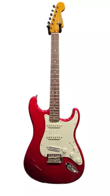 Store Special Product - Squier Classic Vibe 60s Strat Candy Apple Red