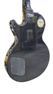 Store Special Product - Gibson Custom Shop 58 Les Paul Standard All Ebony Ultra Light Aged