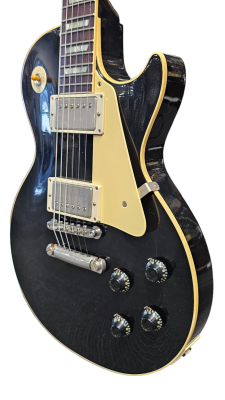 Store Special Product - Gibson Custom Shop 58 Les Paul Standard All Ebony Ultra Light Aged