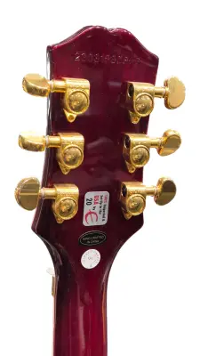 Store Special Product - Epiphone Alex Lifeson Les Paul Axcess Quilt - Ruby Red