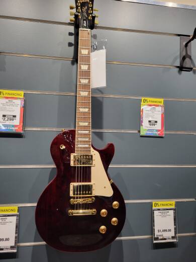 Store Special Product - GIBSON LES PAUL STUDIO GH WINE RED
