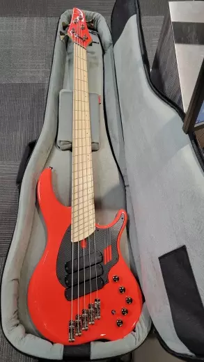Store Special Product - DINGWALL NG3 5 STRING FIESTA RED W/GB