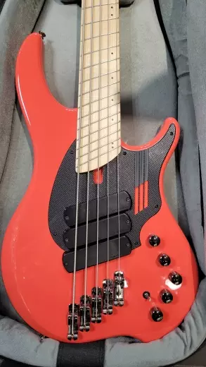 Store Special Product - DINGWALL NG3 5 STRING FIESTA RED W/GB