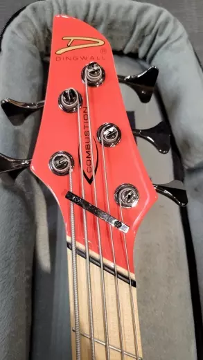 Store Special Product - DINGWALL NG3 5 STRING FIESTA RED W/GB