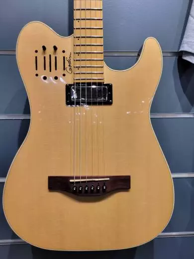 Store Special Product - GODIN ACOUSTICASTER NATURAL DLX MN W/BAG