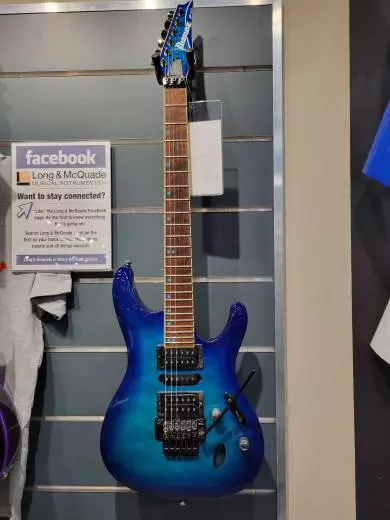 Store Special Product - IBANEZ S HSH FMT SAPPHIRE BLUE BST