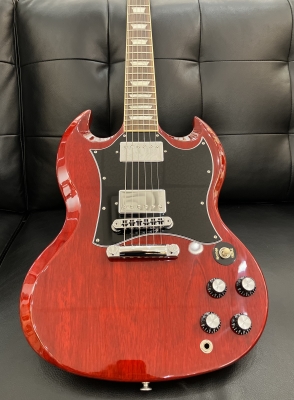 Store Special Product - Gibson SG Standard in Heritage Cherry, with soft deluxe gigbag