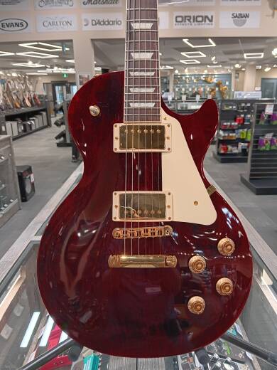 Store Special Product - Gibson - Les Paul Studio Electric Guitar with Softshell Case - Wine Red