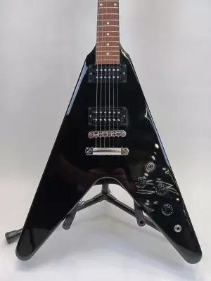 Store Special Product - Gibson - 80s Flying V - Ebony