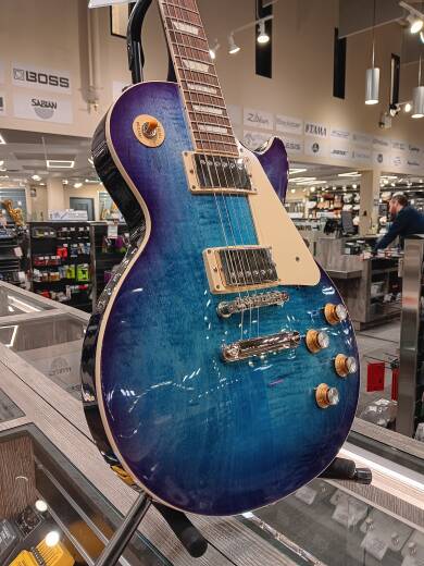 Store Special Product - Gibson - Les Paul Standard 60s Figured Top - Blueberry Burst
