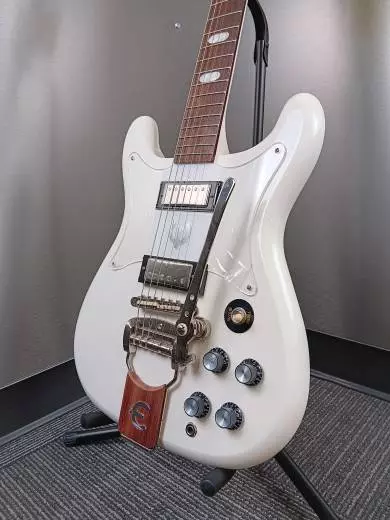 Store Special Product - Epiphone - Crestwood Custom with Tremotone Tailpiece - Polaris White
