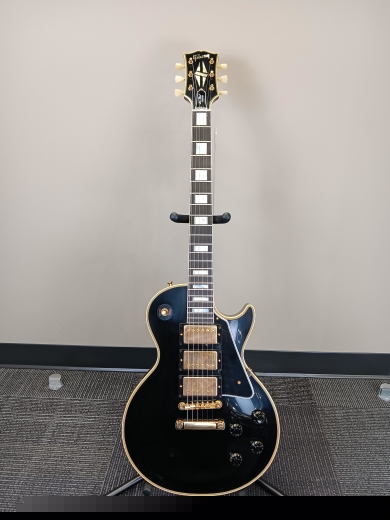 Store Special Product - Gibson Custom Shop - 1957 Les Paul Custom Reissue 3-Pickup VOS w/Stopbar