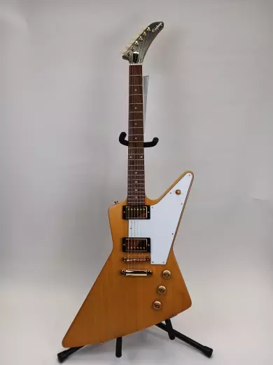 Store Special Product - Epiphone - Korina Explorer w/White Pickguard & Case