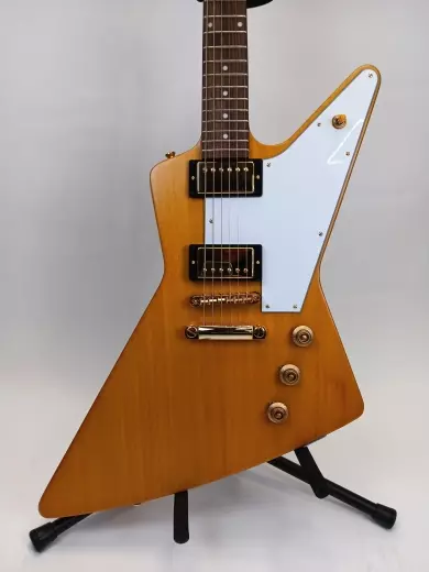 Store Special Product - Epiphone - Korina Explorer w/White Pickguard & Case
