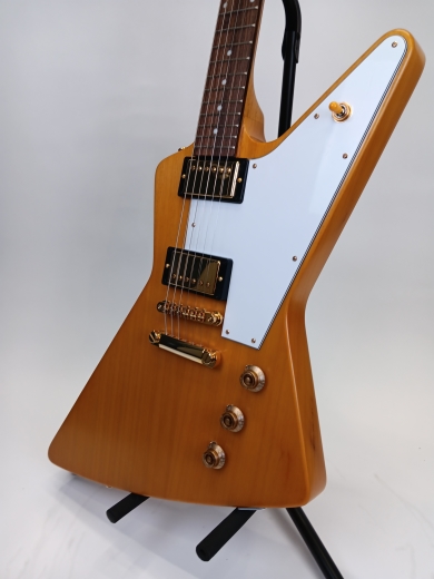 Store Special Product - Epiphone - Korina Explorer w/White Pickguard & Case