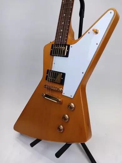 Store Special Product - Epiphone - Korina Explorer w/White Pickguard & Case