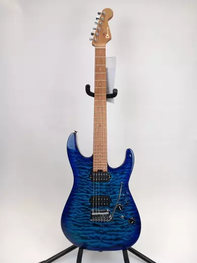 Store Special Product - Charvel Guitars - Pro-Mod DK24 HH 2PT CM, Caramelized Maple Fingerboard - Chlorine Burst