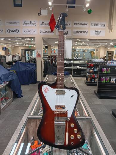 Store Special Product - Gibson Custom Shop - 1965 Non-Reverse Firebird VOS - Vintage Sunburst