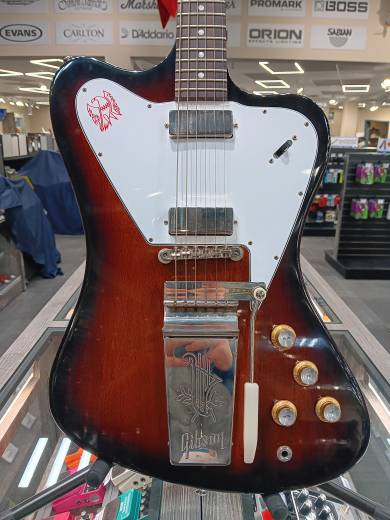 Store Special Product - Gibson Custom Shop - 1965 Non-Reverse Firebird VOS - Vintage Sunburst