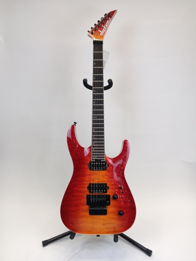 Store Special Product - Jackson Guitars - Pro Plus Series Dinky DKAQ, Ebony Fingerboard - Firestorm