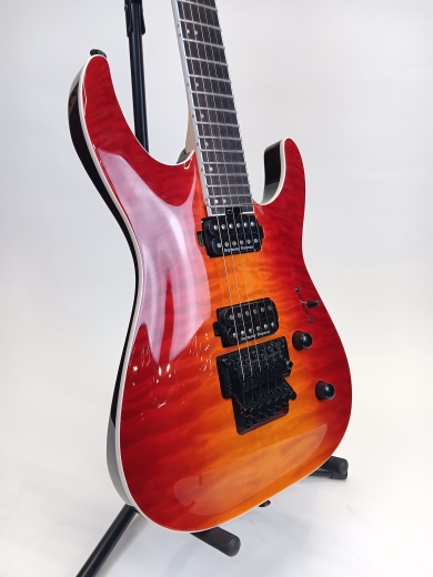 Store Special Product - Jackson Guitars - Pro Plus Series Dinky DKAQ, Ebony Fingerboard - Firestorm