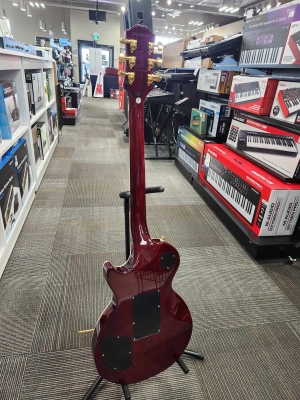 Store Special Product - Epiphone - ALEX LIFESON LP AXCESS QMT RUBY RED