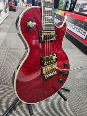 Store Special Product - Epiphone - ALEX LIFESON LP AXCESS QMT RUBY RED
